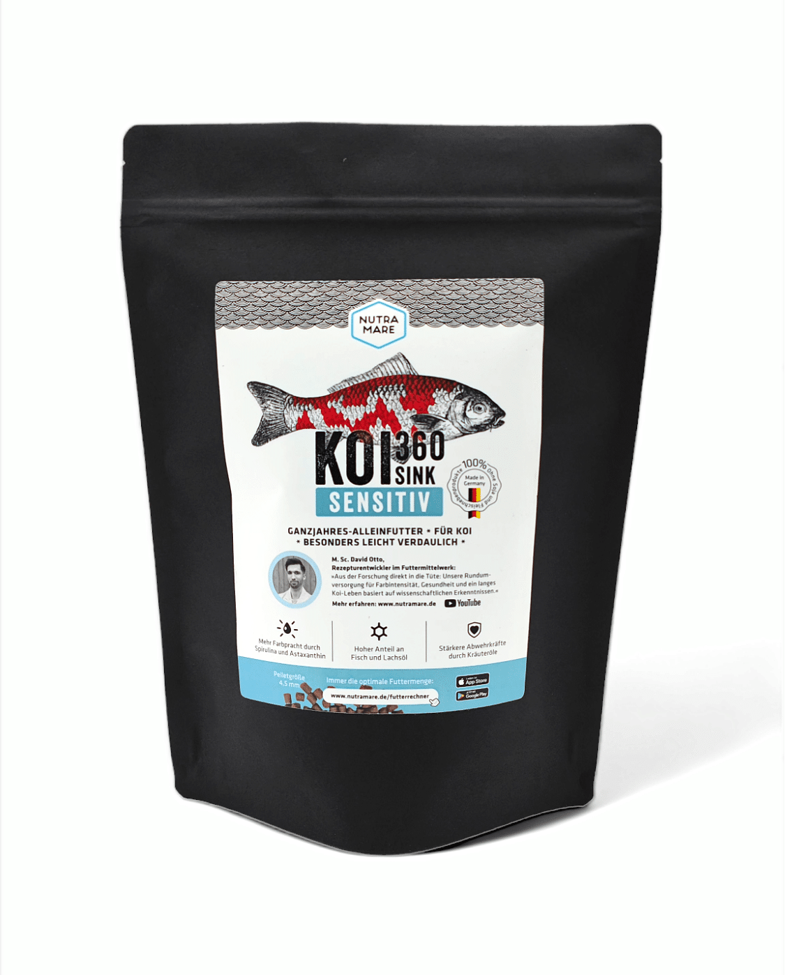 Nutramare Koi360 Sensitiv Sink